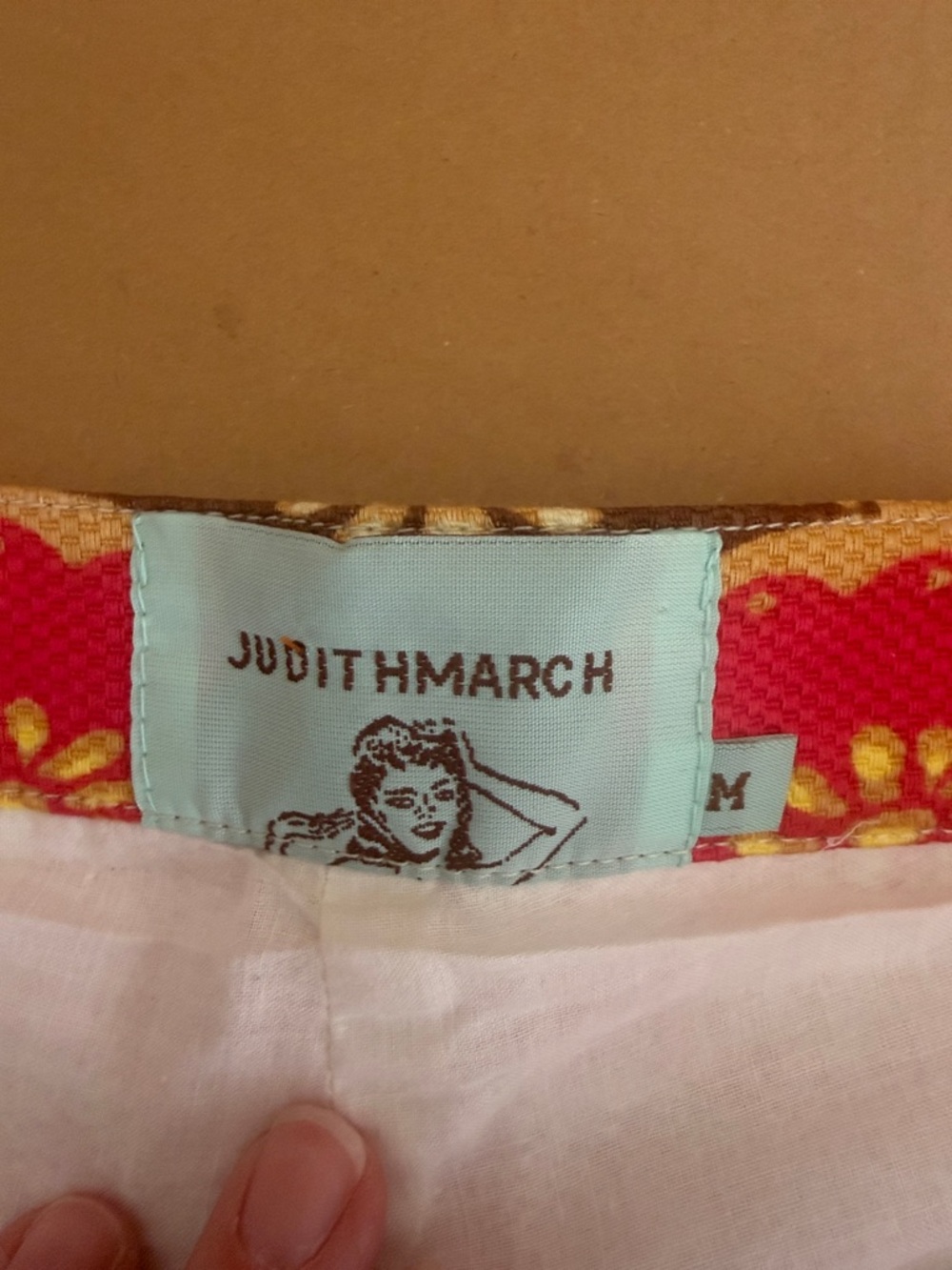 JUDITH MARCH Colorful Fringe Shorts size medium - Picture 5 of 6